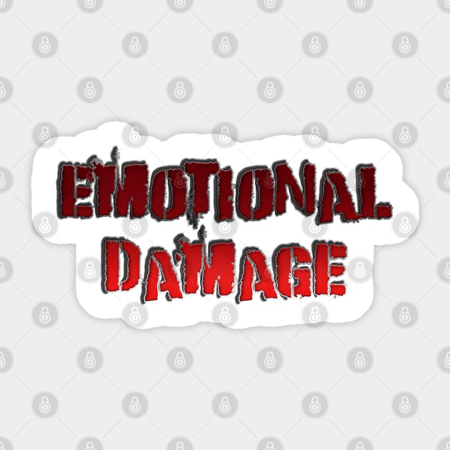 Emotional Damage 2 Sticker by LahayCreative2017
